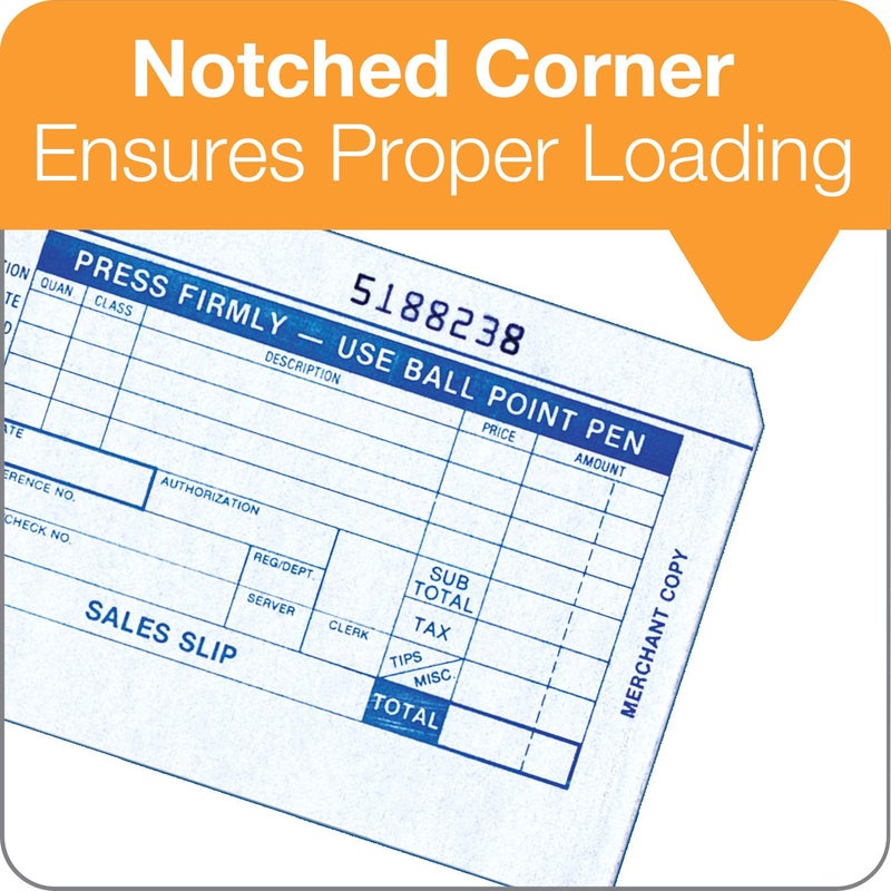 TOPS Adams Credit Card Sales Slip, 3-Part, 100 Sets per Pack (38538) - Image 4